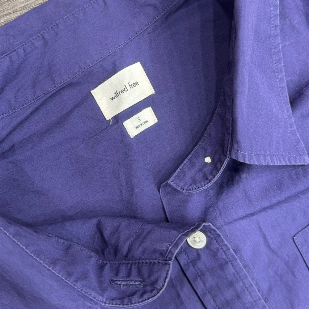 Aritzia Wilfred Free Relaxed Shirt Size Small - Picture 8 of 9